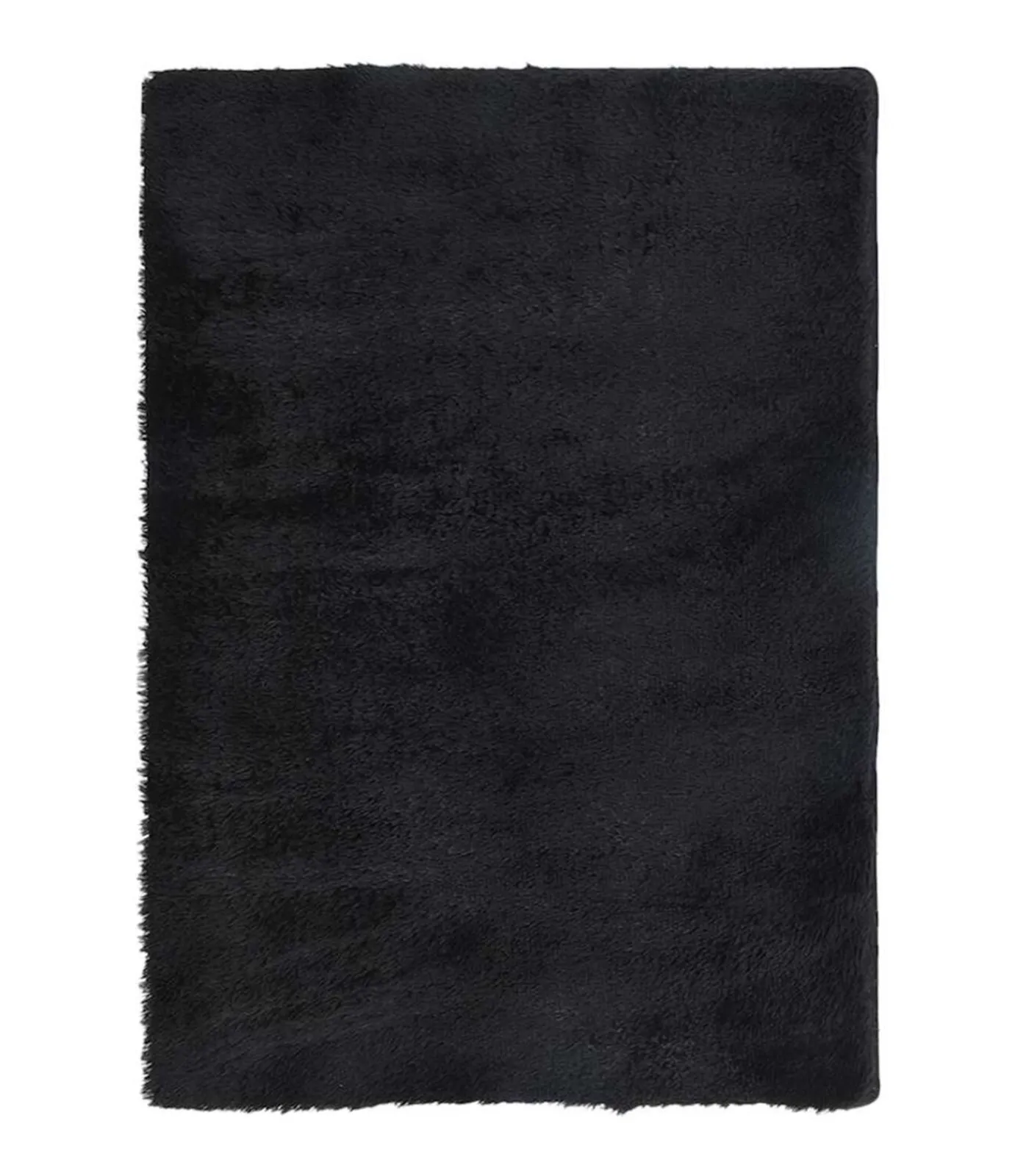 Hoogpolig vloerkleed NAVARRA 240x340 cm polyester zwart Tapijten