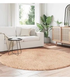 vidaXL Hoogpolig vloerkleed NAVARRA 200x200 cm polyester