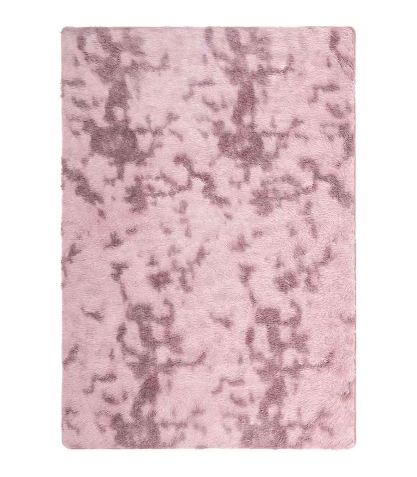 New Hoogpolig vloerkleed NAVARRA 160x230 cm polyester stoffig roze Tapijten