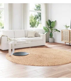 New Hoogpolig vloerkleed NAVARRA 240x240 cm polyester Tapijten