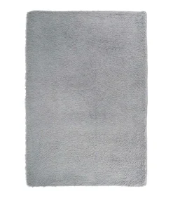 vidaXL Hoogpolig vloerkleed NAVARRA 200x290 cm polyester lichtgrijs