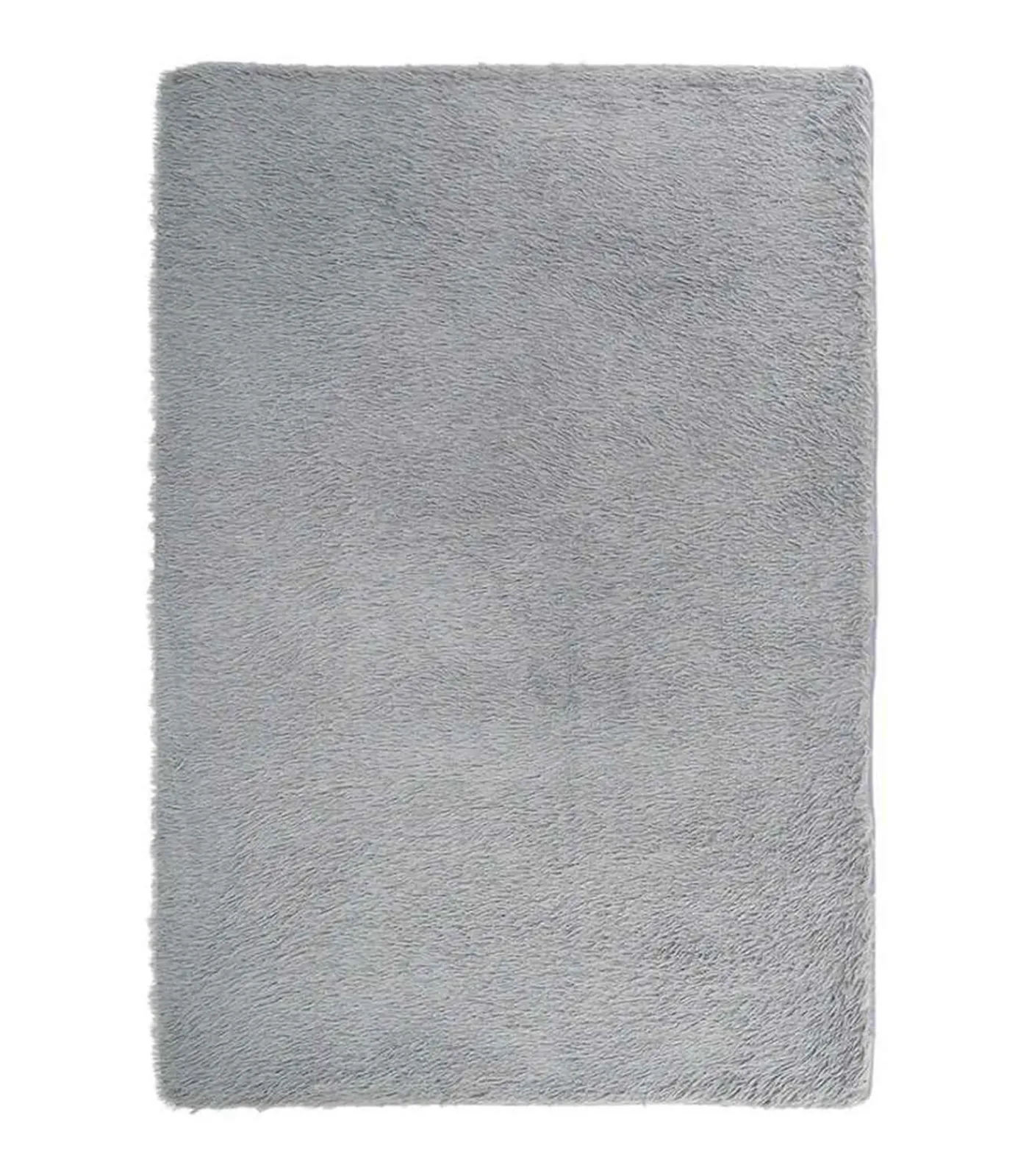 vidaXL Hoogpolig vloerkleed NAVARRA 200x290 cm polyester lichtgrijs