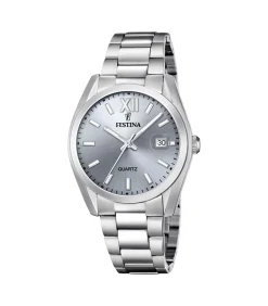 Outlet Horloge Acero Clasico Grey Heren Horloges