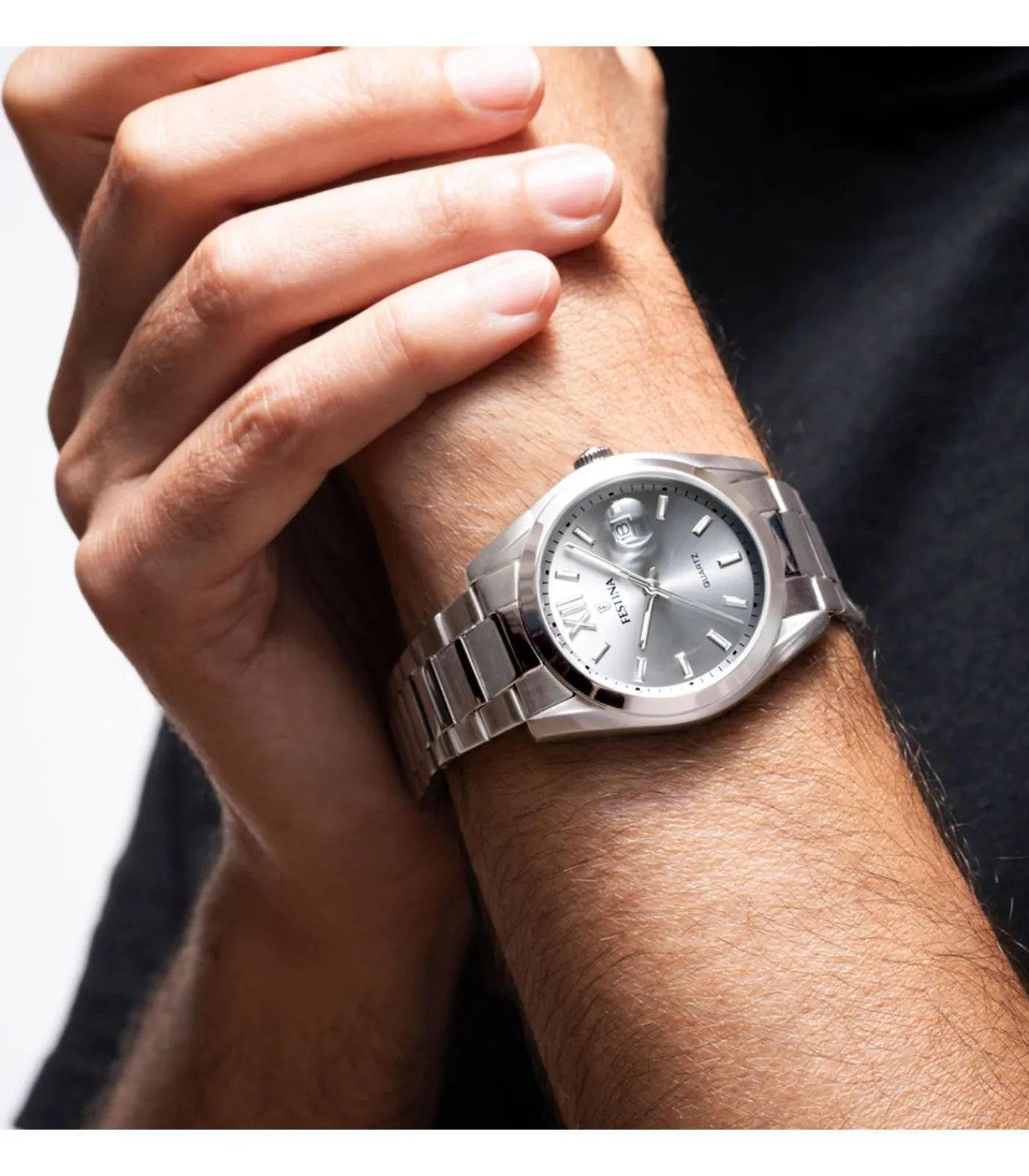 Outlet Horloge Acero Clasico Grey Heren Horloges