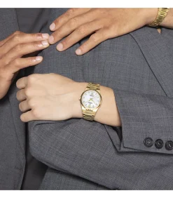 Heren FESTINA Horloge Rivé Swiss Made Gold & Silver