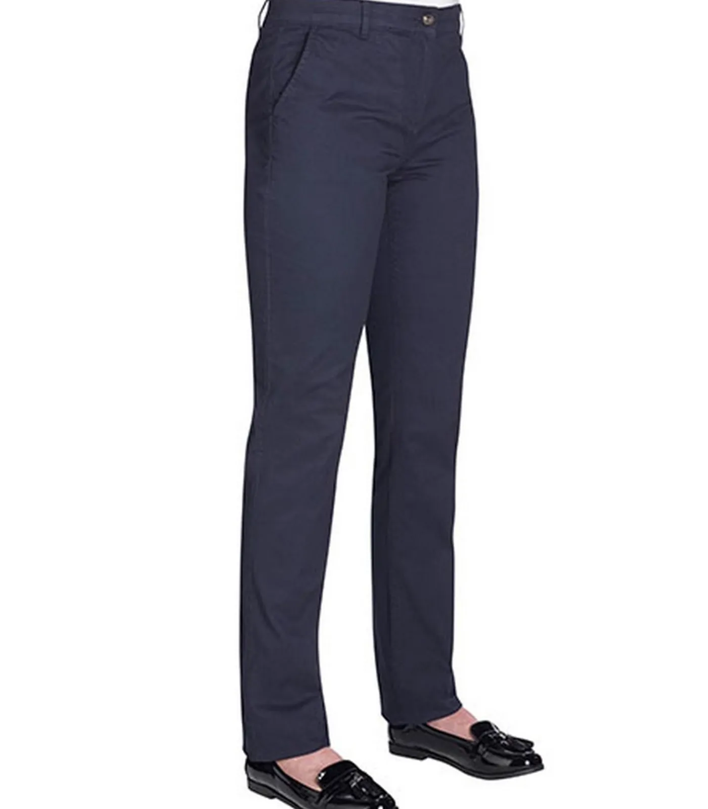 DAMES Brook Taverner HOUSTON - Chino's - Marineblauw