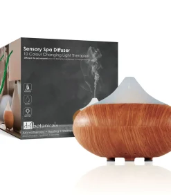 Dr Botanicals Houten Aromadiffuser Transparante Bovenkant [USB]