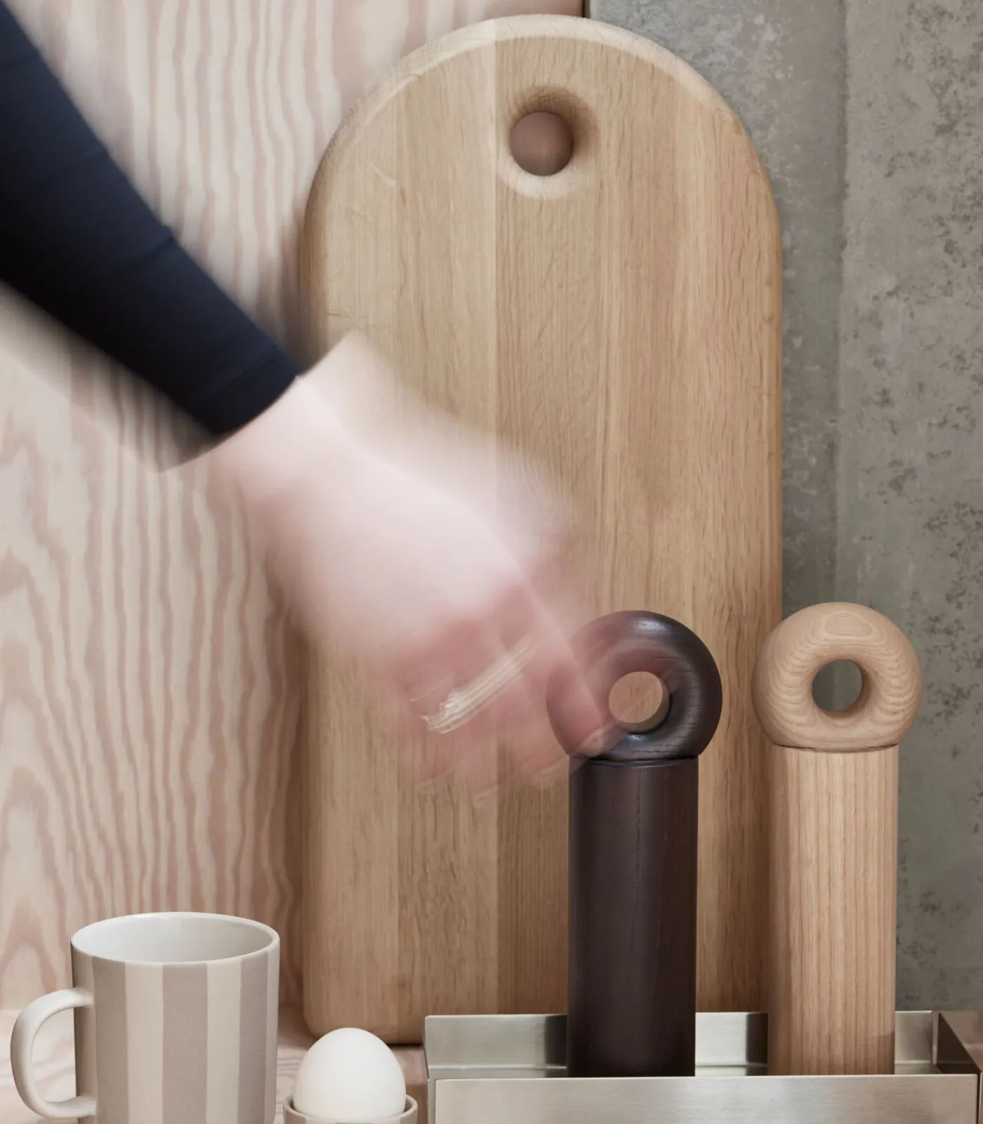 OYOY Houten zoutmolen