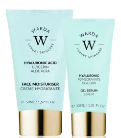 Warda Hyaluron dagcrème en gelserumset