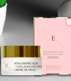 Sale Hyaluronzuur + Collageen Pro Age Oogcrème + Oogpads Gezicht Sets