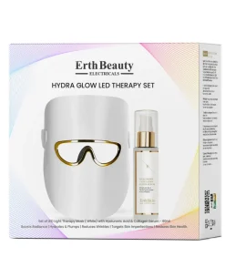 Erth Skin London HYDRA GLOW LED THERAPIE SET (LED LICHT THERAPIE MASKER wit met HA Serum)