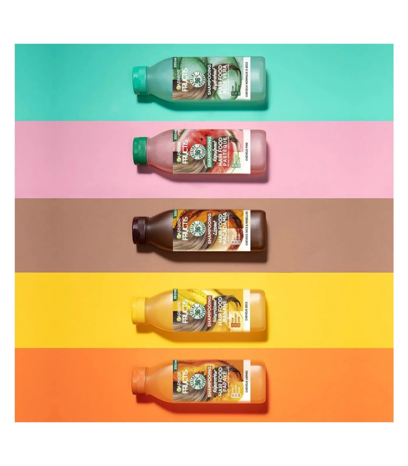 Online Hydraterende Shampoo Fructis Hair Food - Aloe Vera 350 ml Shampoo