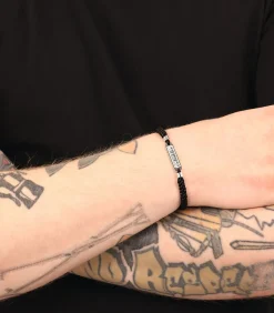 Heren Amor Identiteitsarmband voor mannen en vrouwen, unisex, roestvrij staal