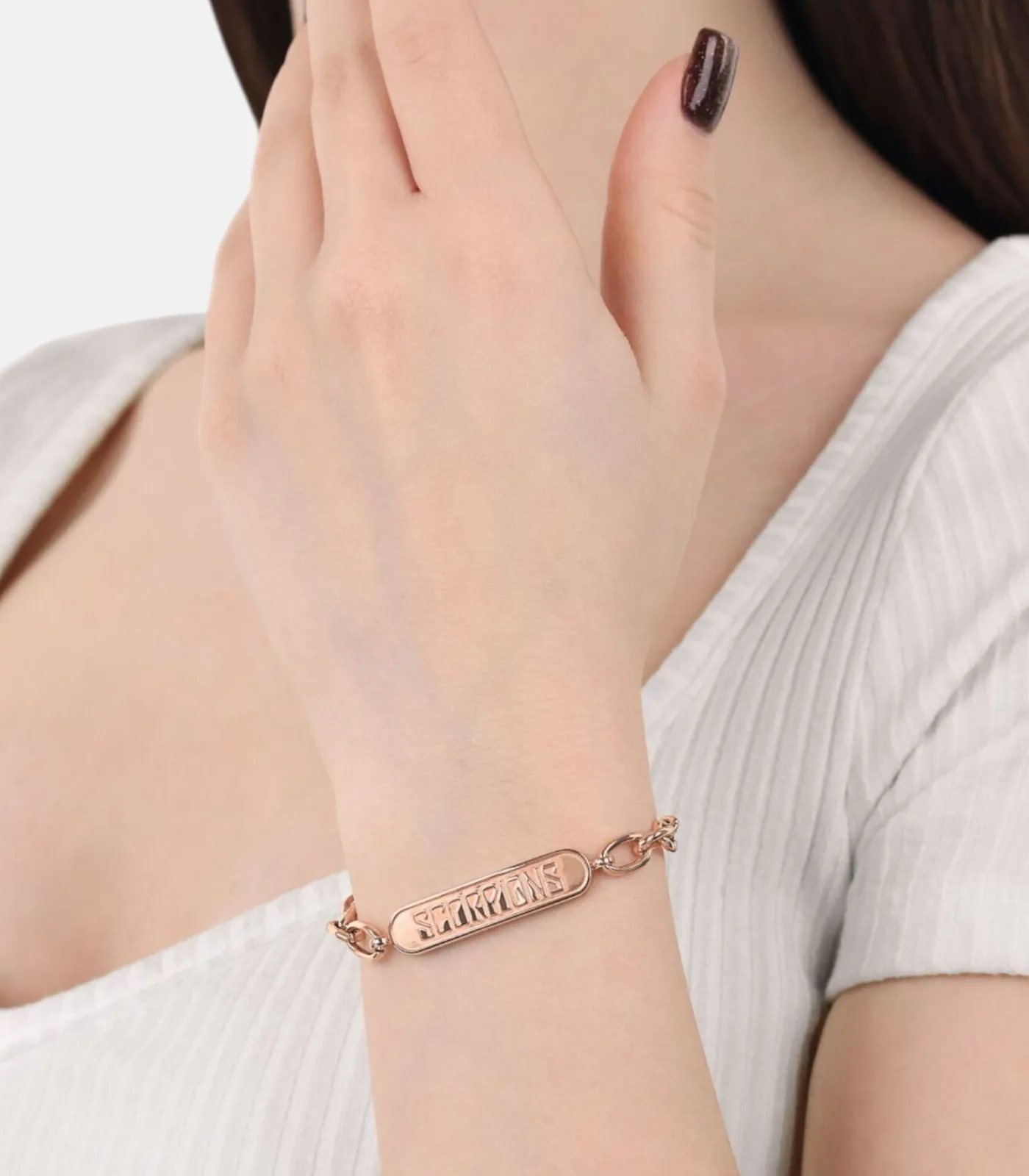 Heren Amor Identiteitsarmband voor mannen en vrouwen, unisex, roestvrij staal