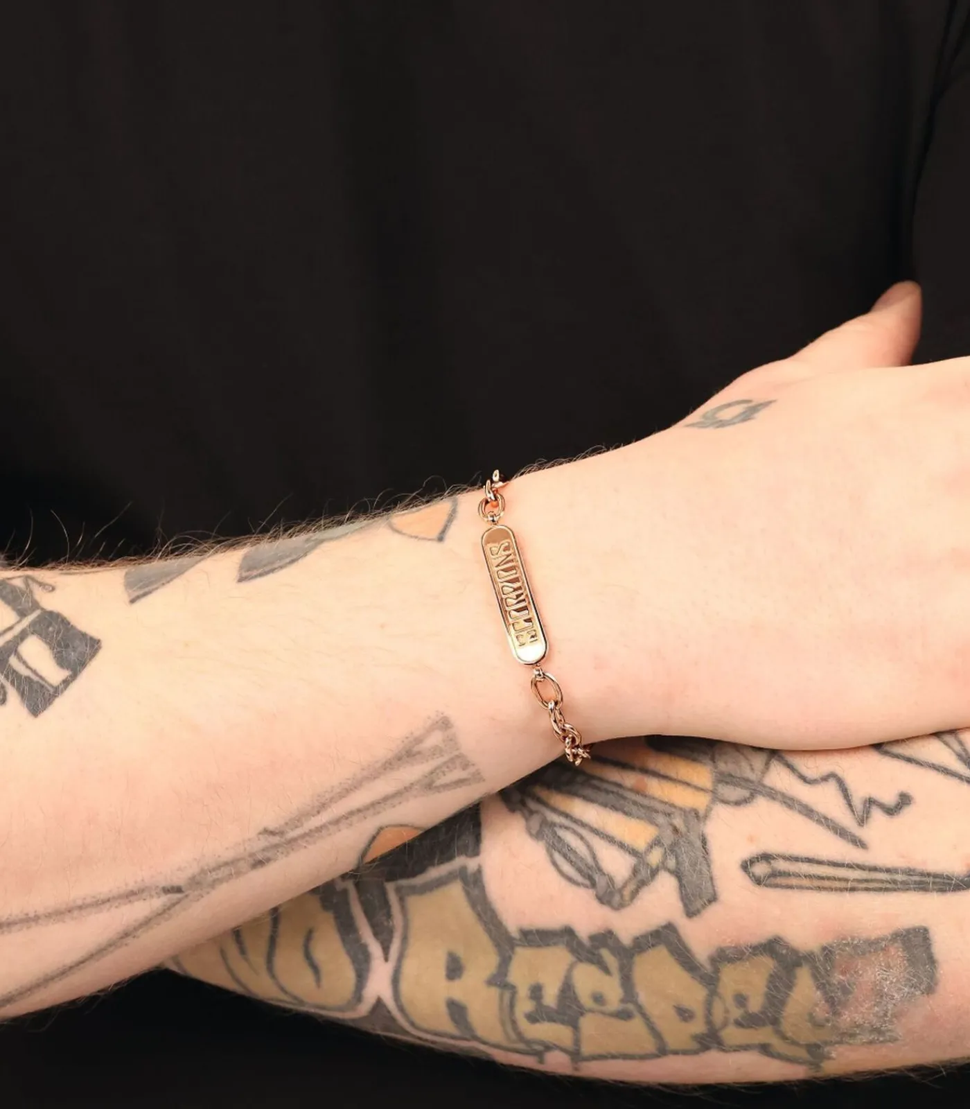 Heren Amor Identiteitsarmband voor mannen en vrouwen, unisex, roestvrij staal