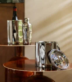 S|P Collection Ijsemmer 15,5xH17,5cm dubbelwandig zilver Nox