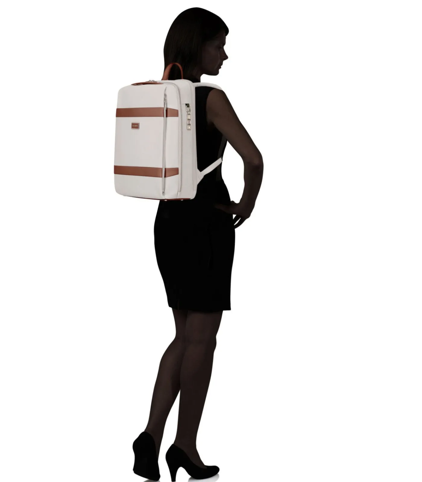 Discount Image Rugzak met laptopcompartiment 38,5 x 13,5 x 26 cm IVORY Rugzakken