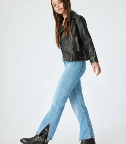 Kinderen Koton Imitatieleer Motorrijder Jasje