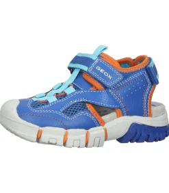 Kinderen GEOX Imitatieleer/Mesh Halfhoge schoenen