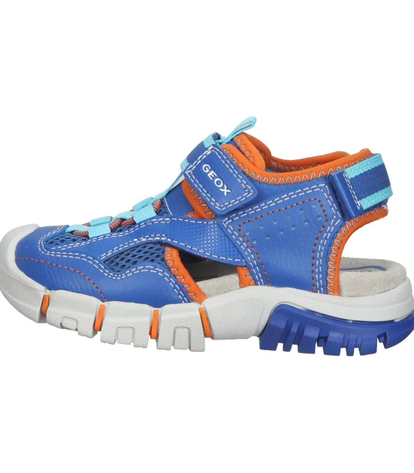 Kinderen GEOX Imitatieleer/Mesh Halfhoge schoenen