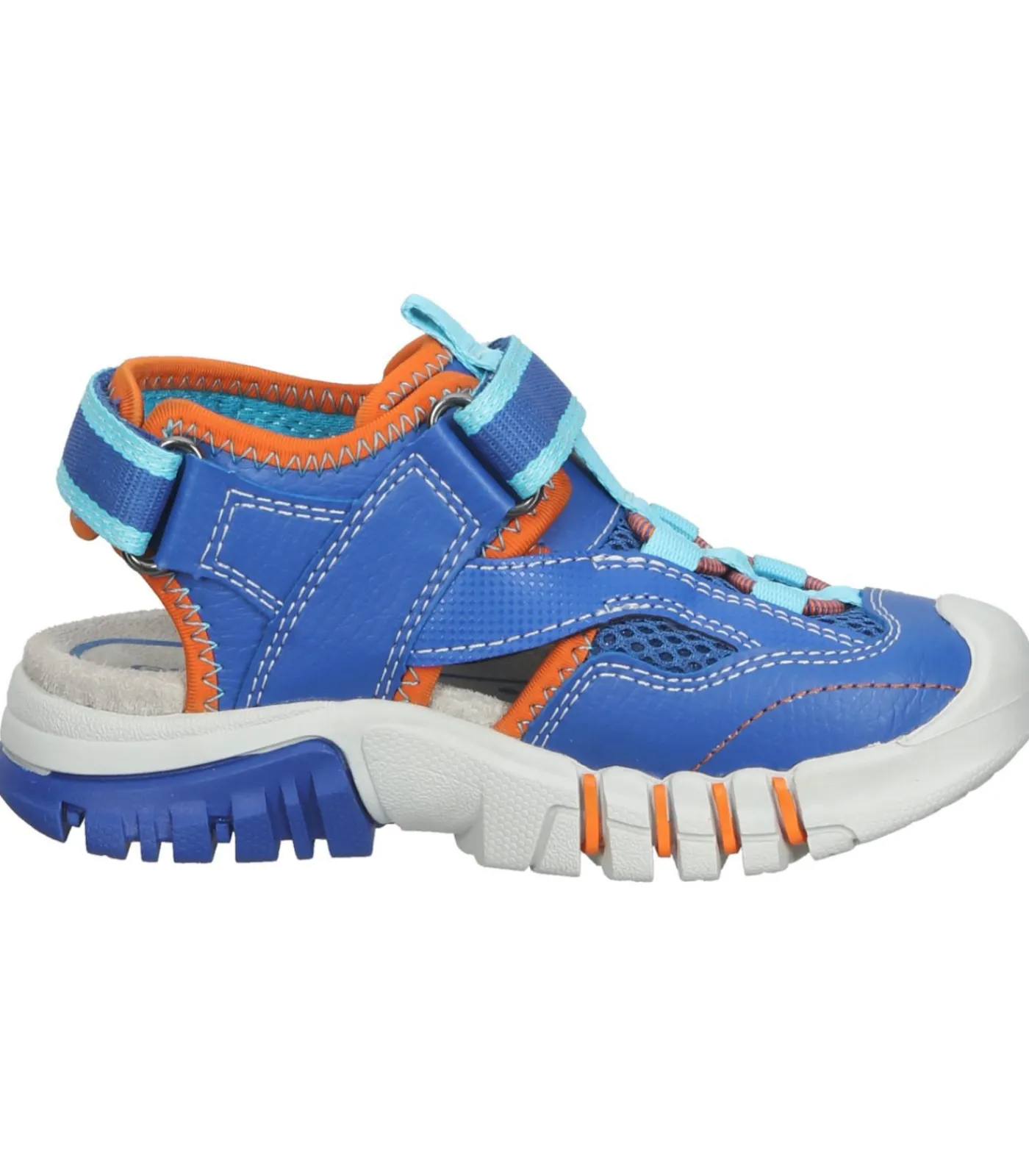 Kinderen GEOX Imitatieleer/Mesh Halfhoge schoenen