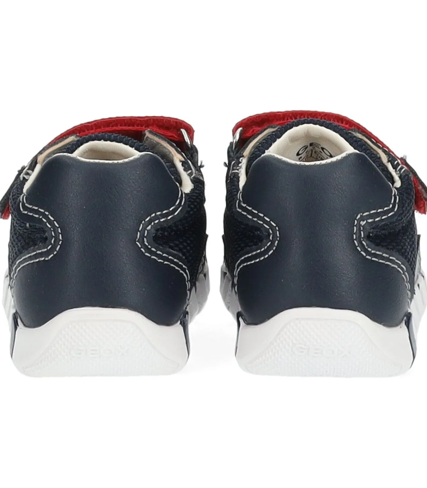 Kinderen GEOX Imitatieleer/Mesh Halfhoge schoenen