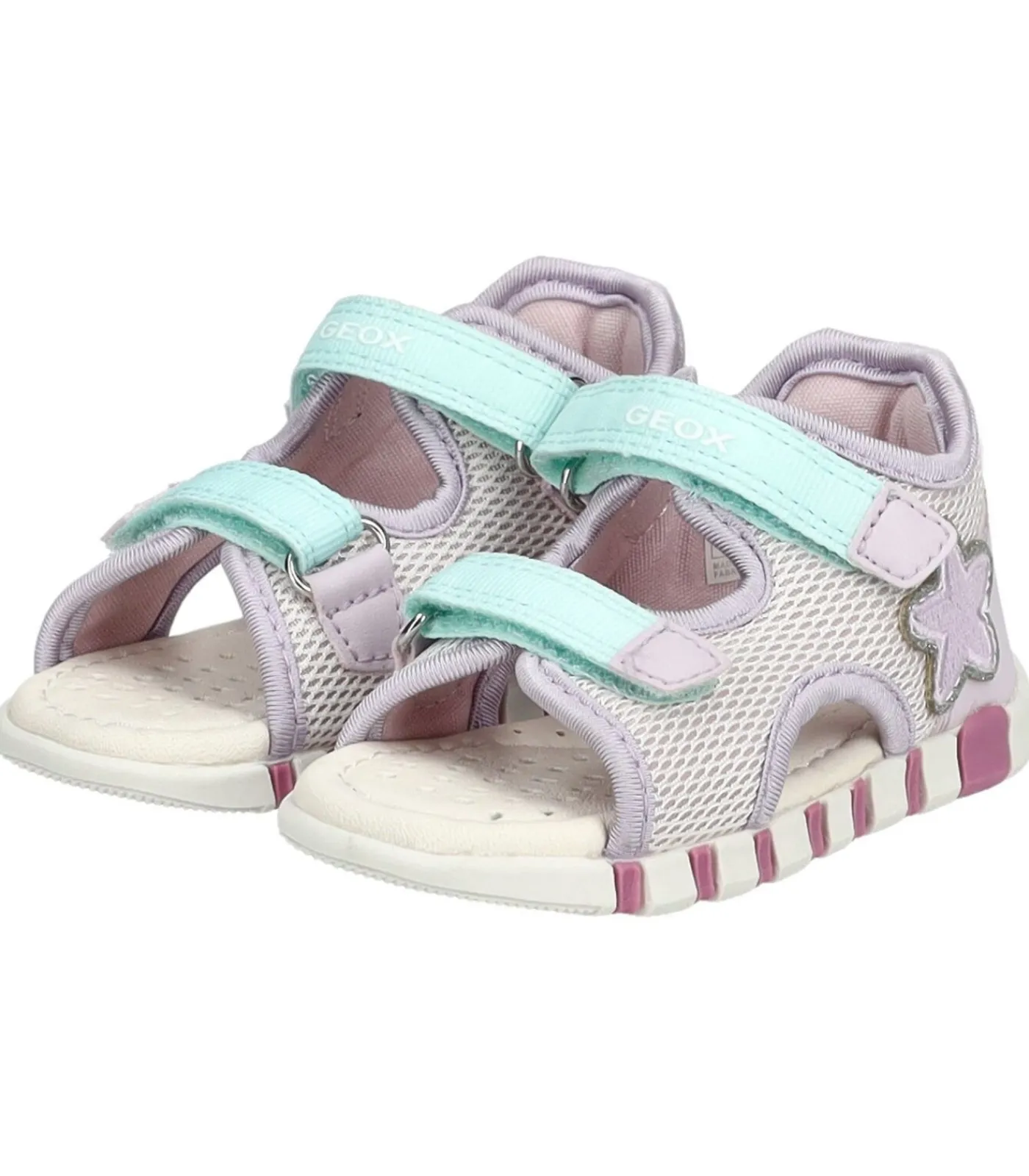 Kinderen GEOX Imitatieleer/Mesh Sandalen