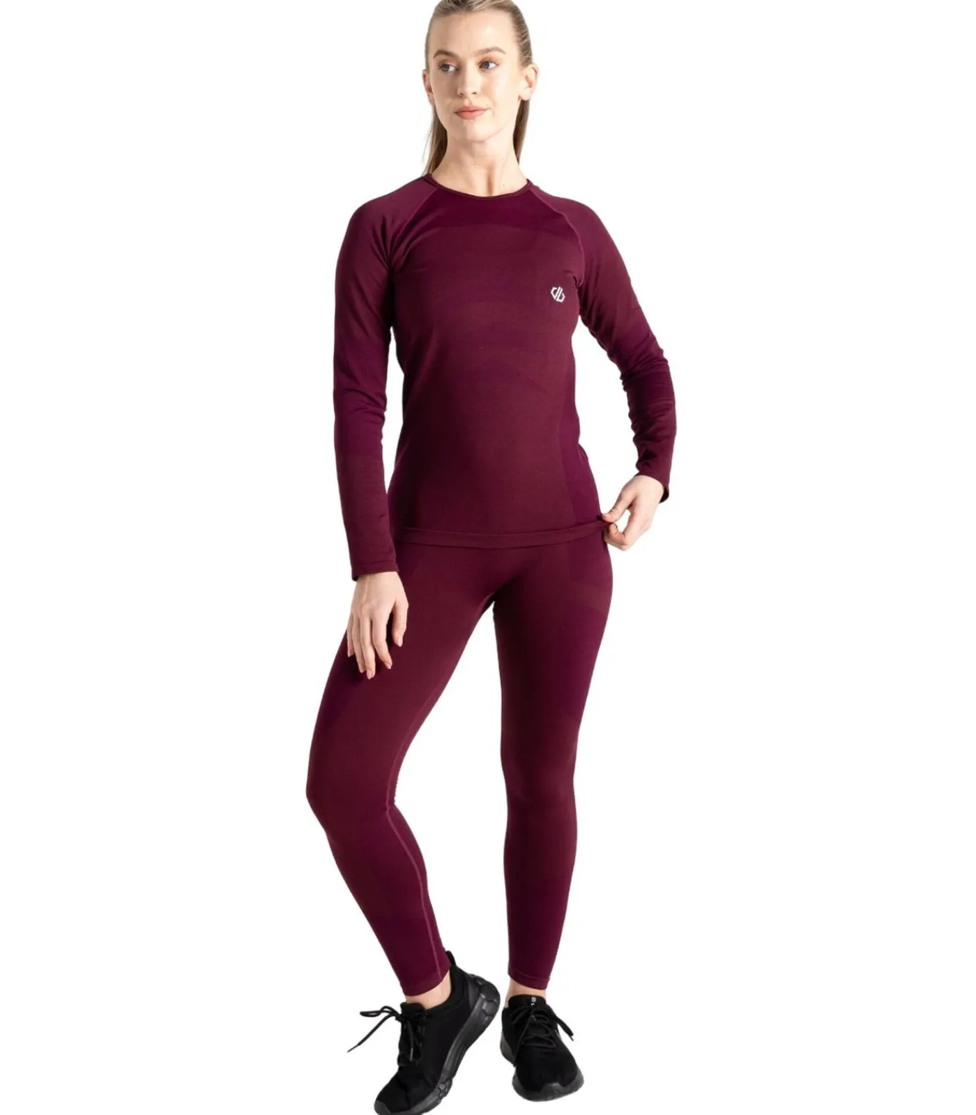 Hot IN THE ZONE II - basislaag - Paars DAMES Thermisch Ondergoed