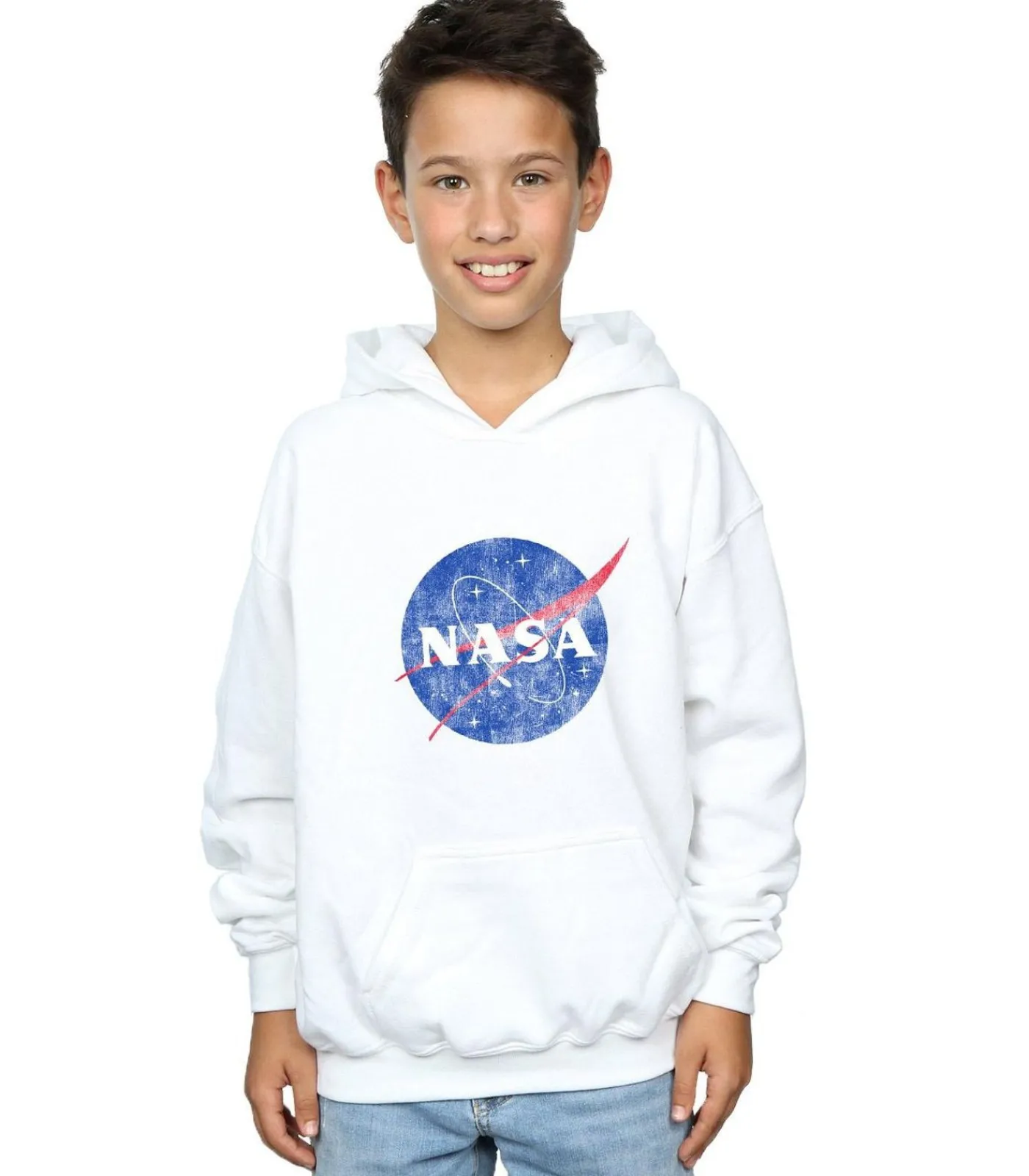 Kinderen Nasa INSIGNIA - Trui met kap - Wit