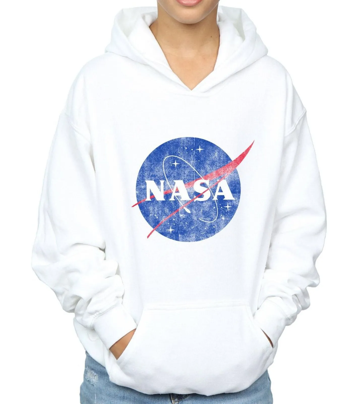 Kinderen Nasa INSIGNIA - Trui met kap - Wit