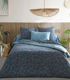 Best Iris - Hoeslaken van bamboe met print Hoeslakens