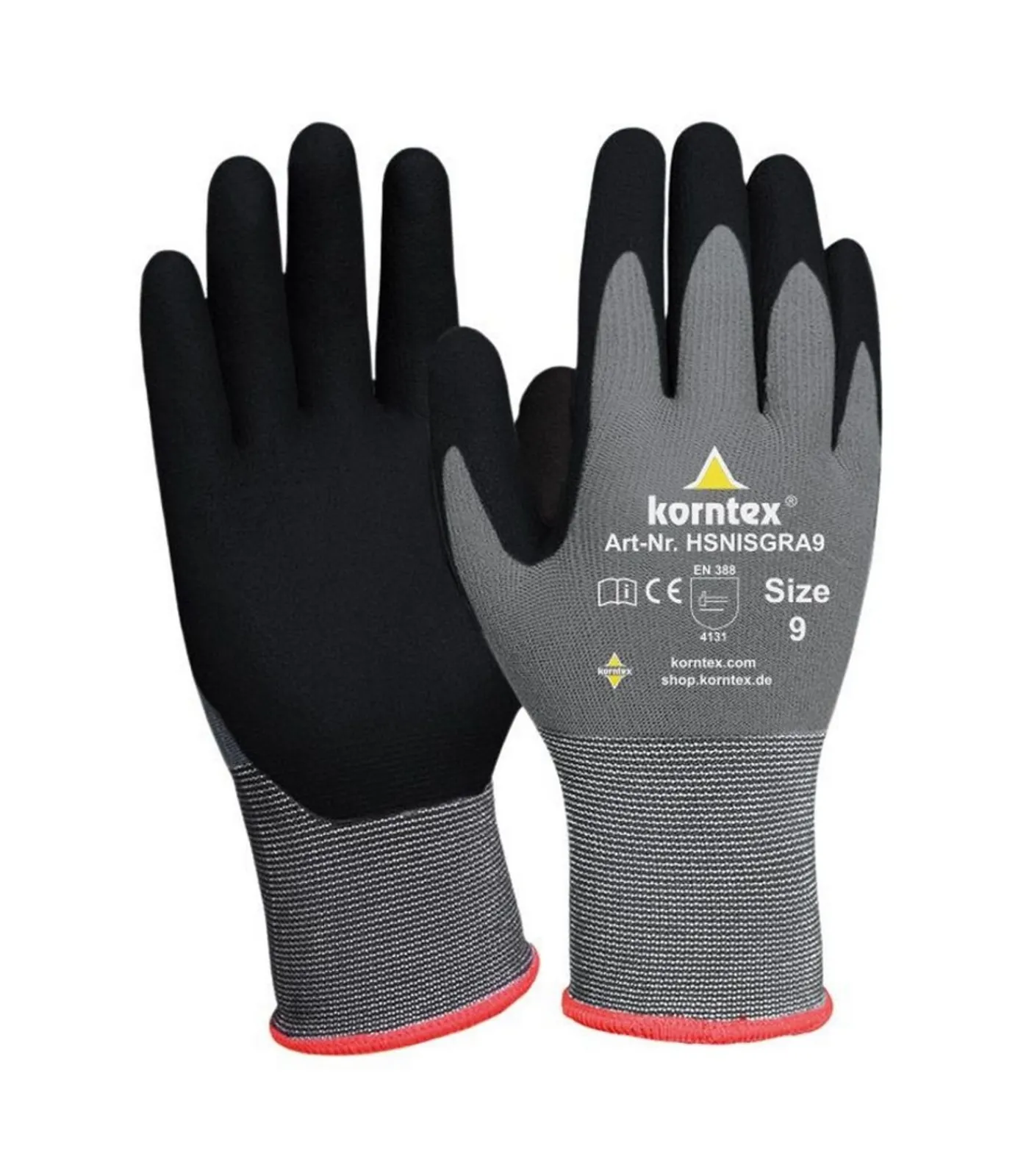 Heren Korntex IZMIR - Handschoenen - Zwart