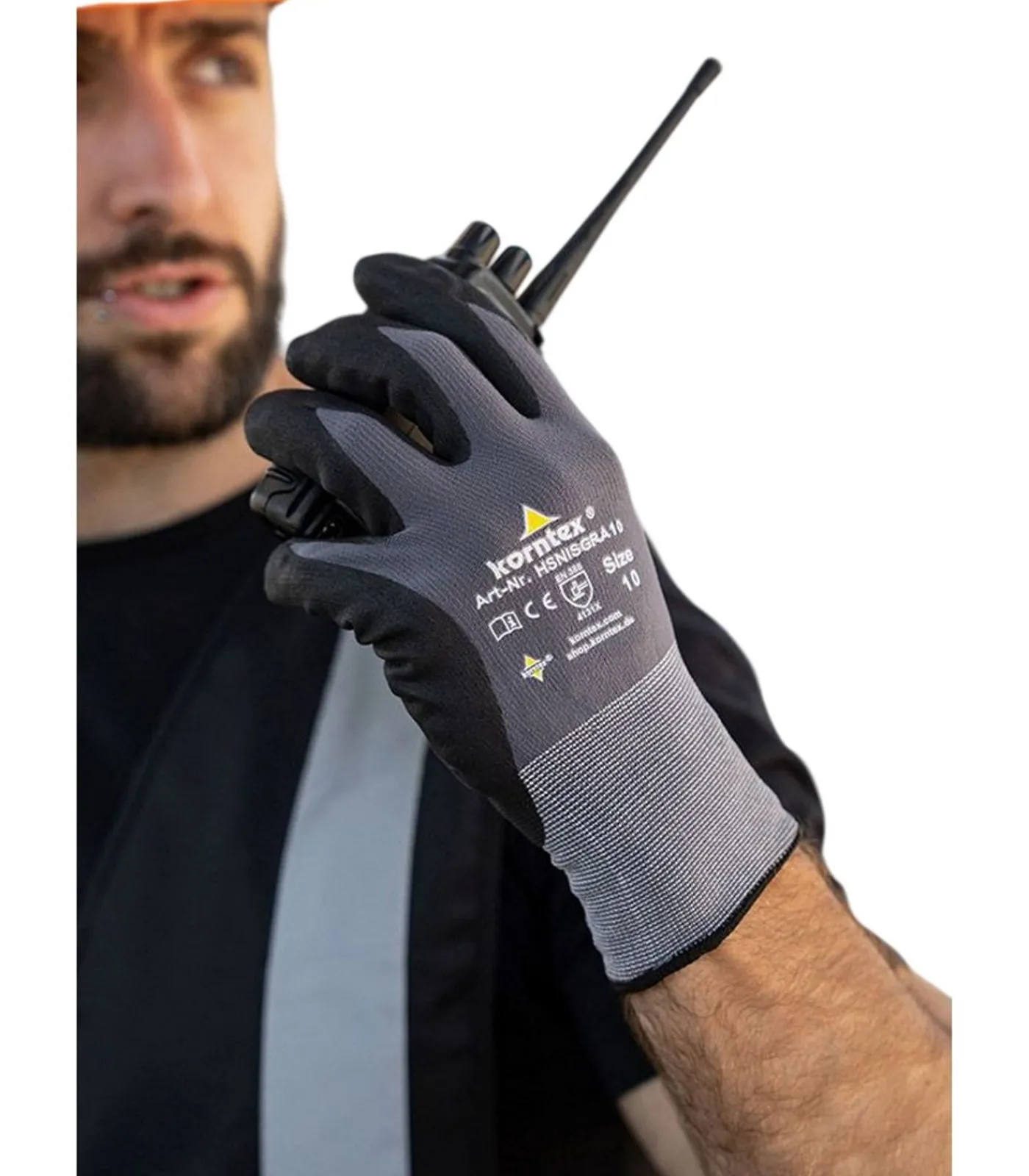 Heren Korntex IZMIR - Handschoenen - Zwart