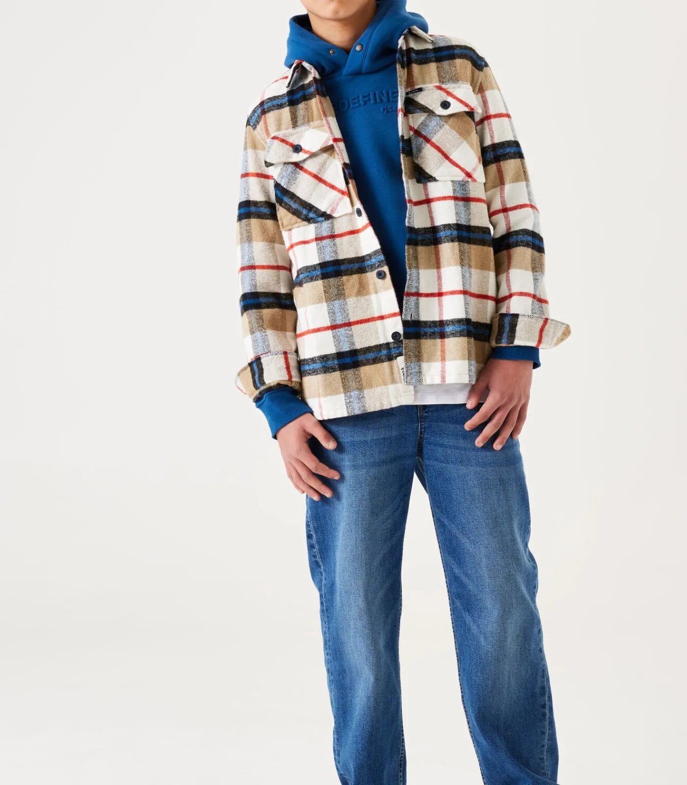 Best Jack met geruite print Kinderen Jassen