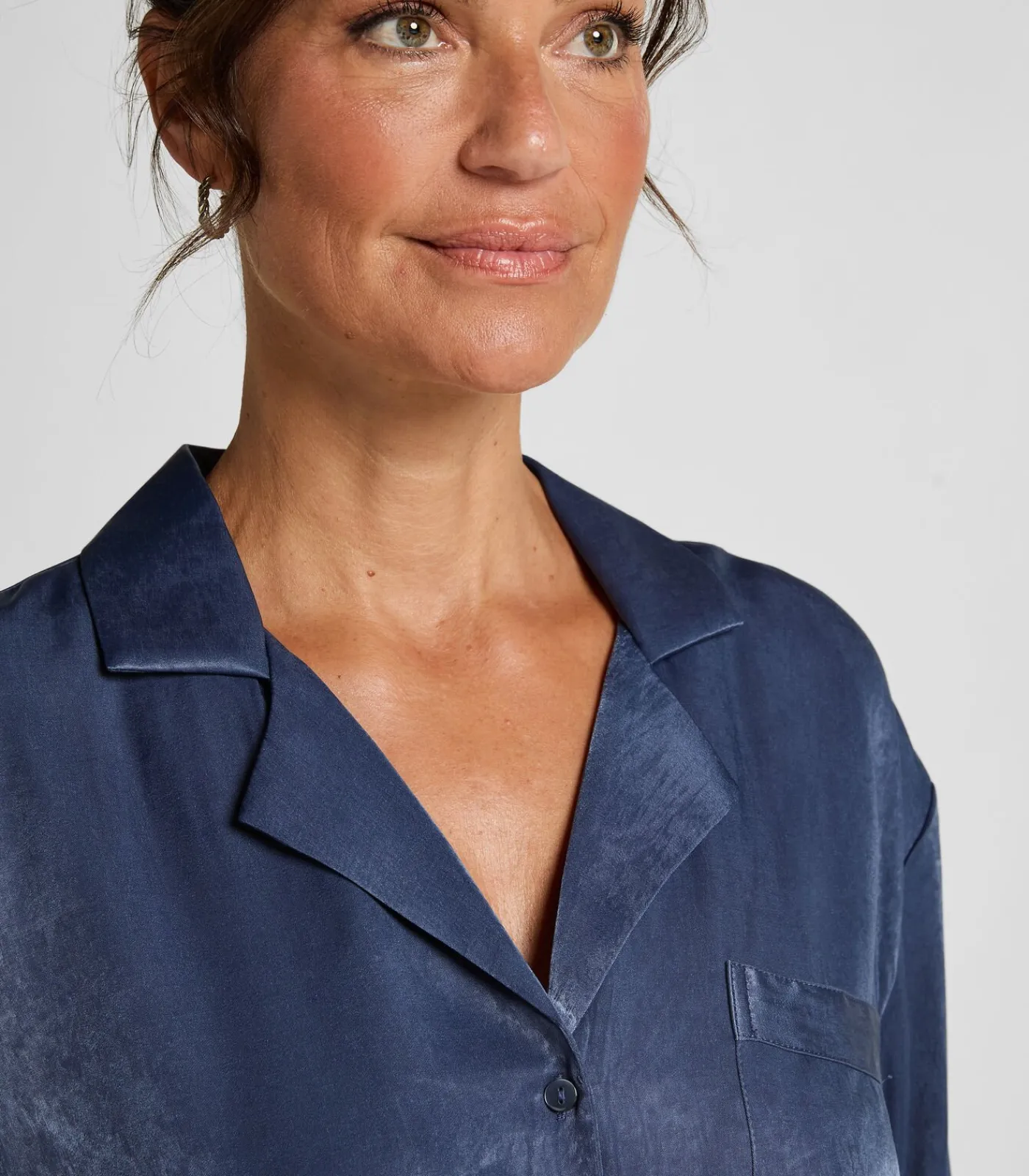 DAMES Hunkemöller Jacket lange mouwen Satijn Ayla