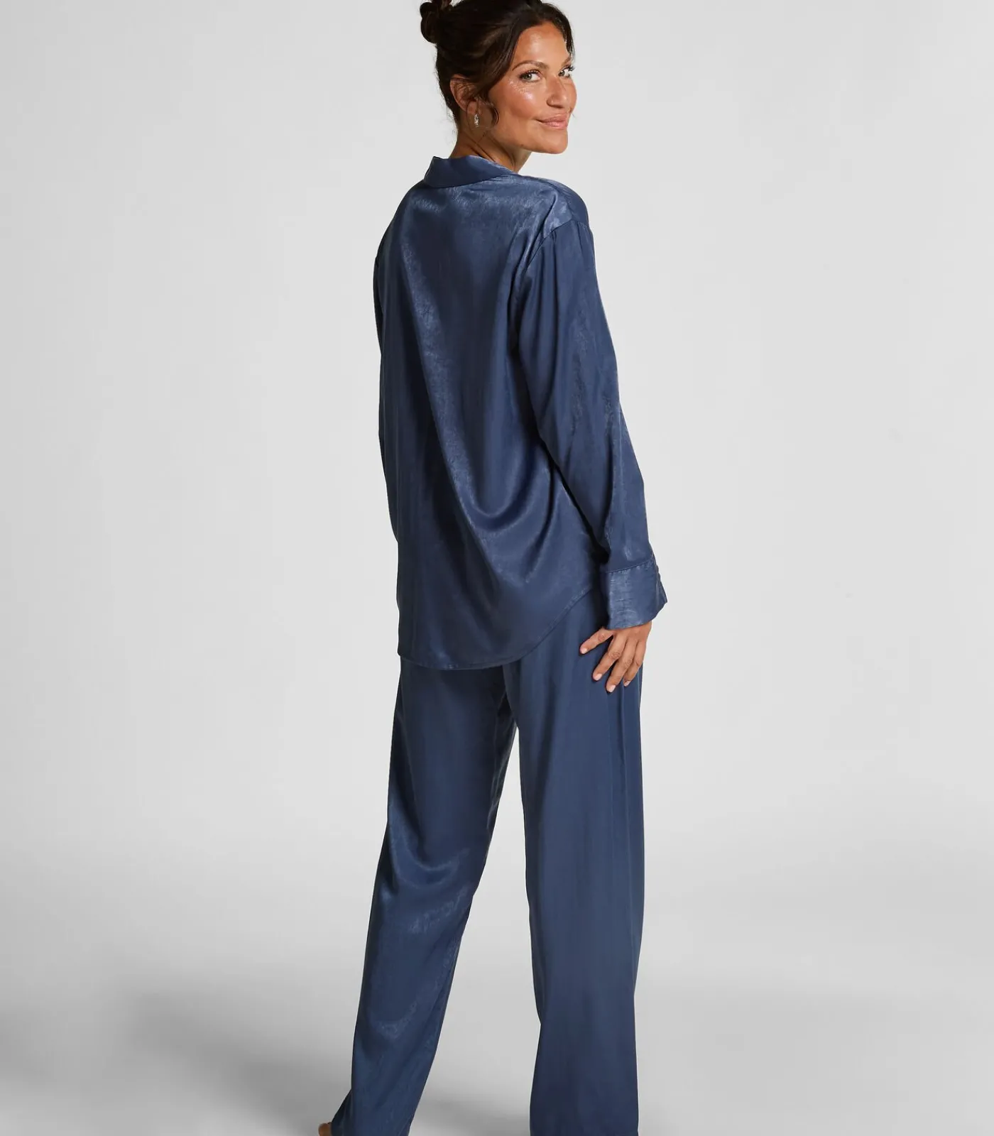 DAMES Hunkemöller Jacket lange mouwen Satijn Ayla