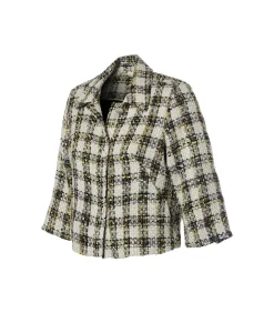 Best Jacky Blazer Zwart / Zand DAMES Maatpakken & Blazers