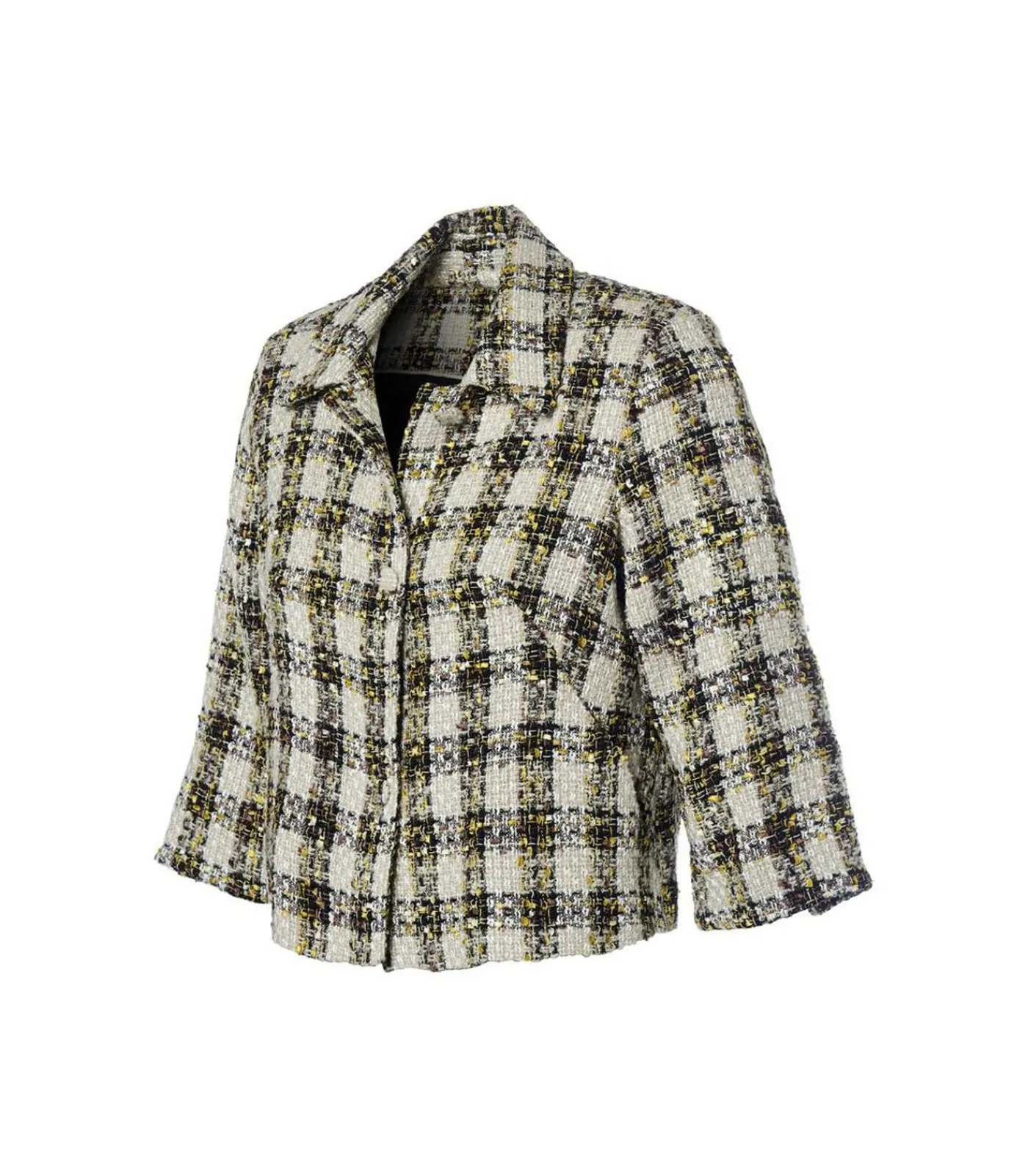 Best Jacky Blazer Zwart / Zand DAMES Maatpakken & Blazers