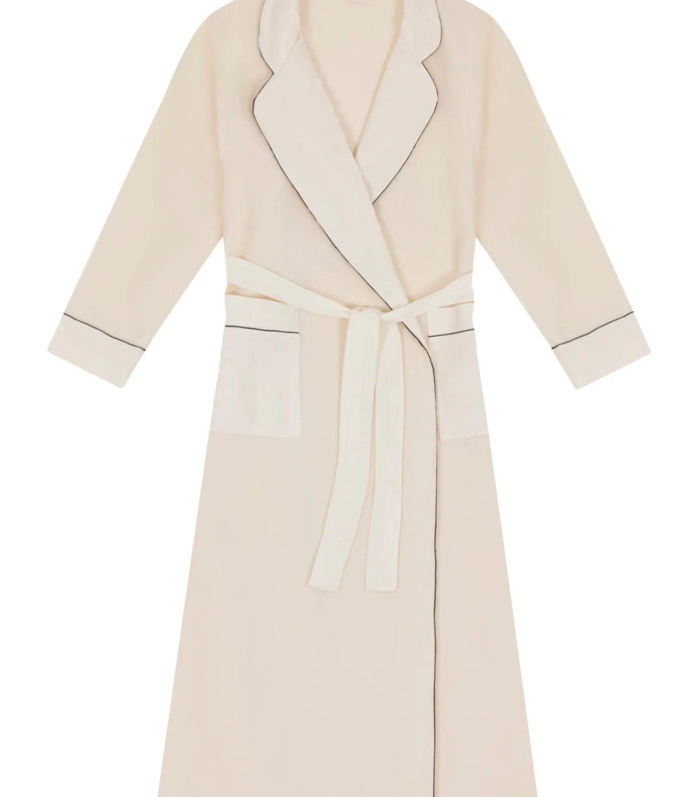 Online Jacquard badjas van microfleece en viscose GABRIELLE 660 DAMES Badjassen