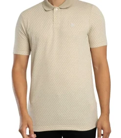 Heren Lyle & Scott Jacquard Poloshirt