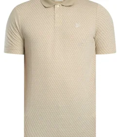 Heren Lyle & Scott Jacquard Poloshirt
