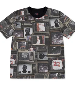 Kinderen Jordan Jdb Mj Flt Ess Aop Ss Tee