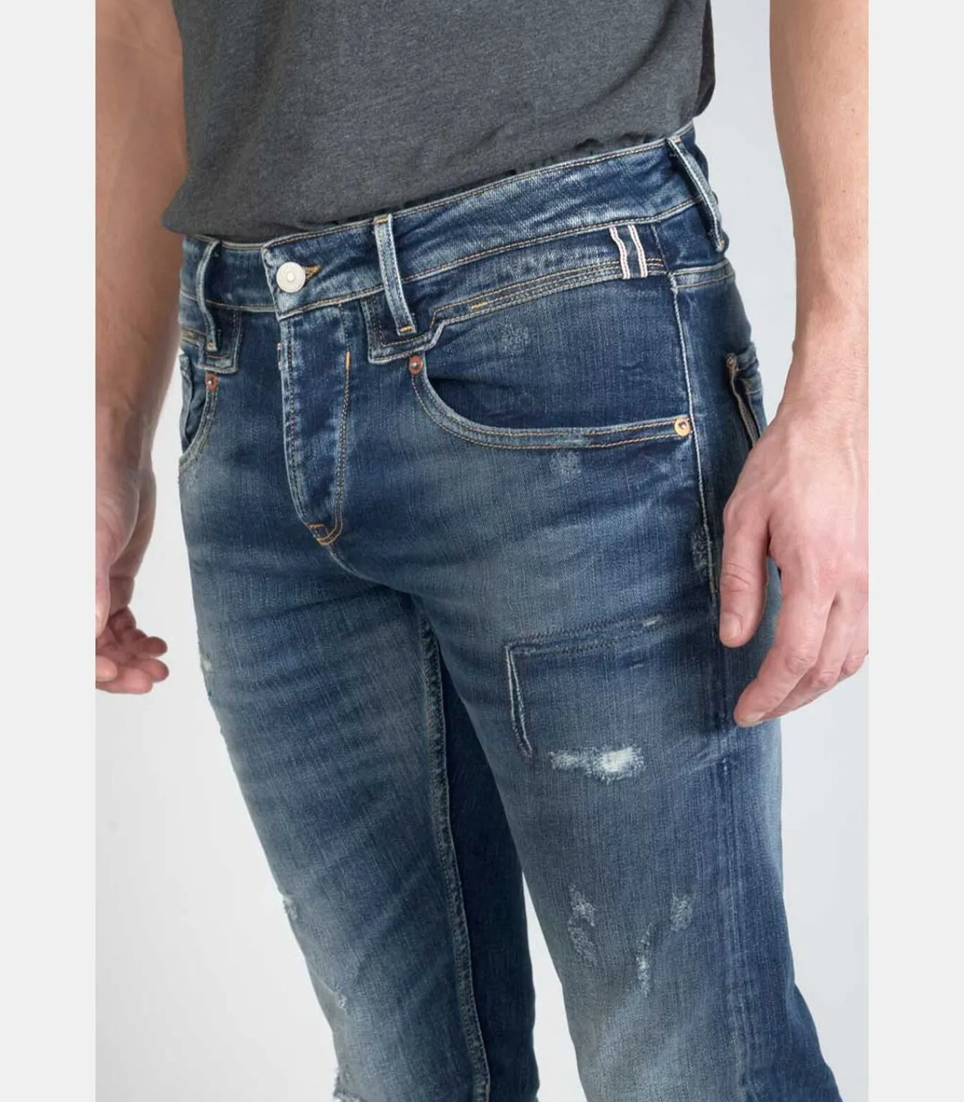 Hot Jeans adjusted stretch 700/11, lengte 34 Heren Jeans