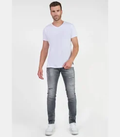 Outlet Jeans adjusted stretch 700/11, lengte 34 Heren Jeans