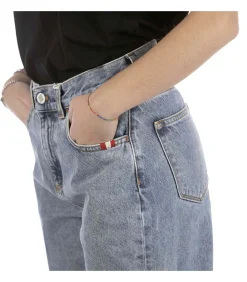DAMES AMISH Jeans Lizzie Denim Real Stone Azzurro