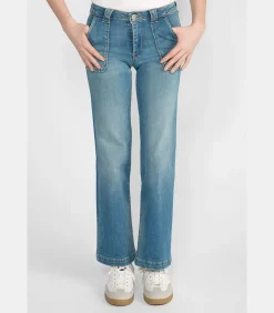 Kinderen Le Temps des Cerises Jeans flare pulp slim hoge taille, lengte 34