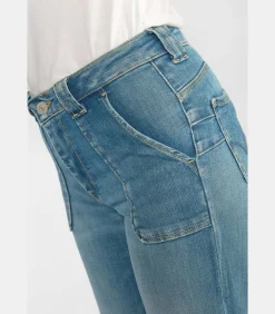 Kinderen Le Temps des Cerises Jeans flare pulp slim hoge taille, lengte 34