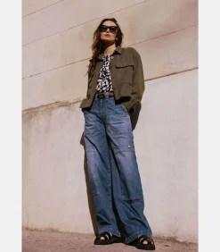 Hot Jeans loose, wijd HOLLY, lengte 34 DAMES Jeans