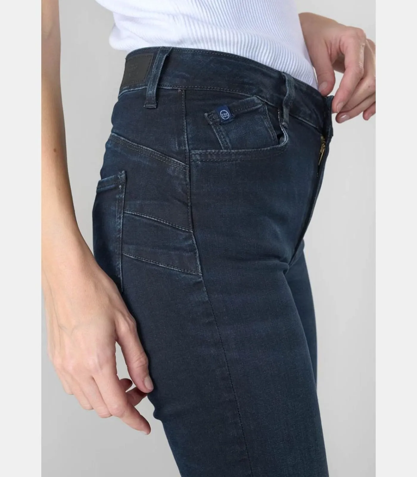 DAMES Le Temps des Cerises Jeans push-up regular hoge taille PULP, lengte 34