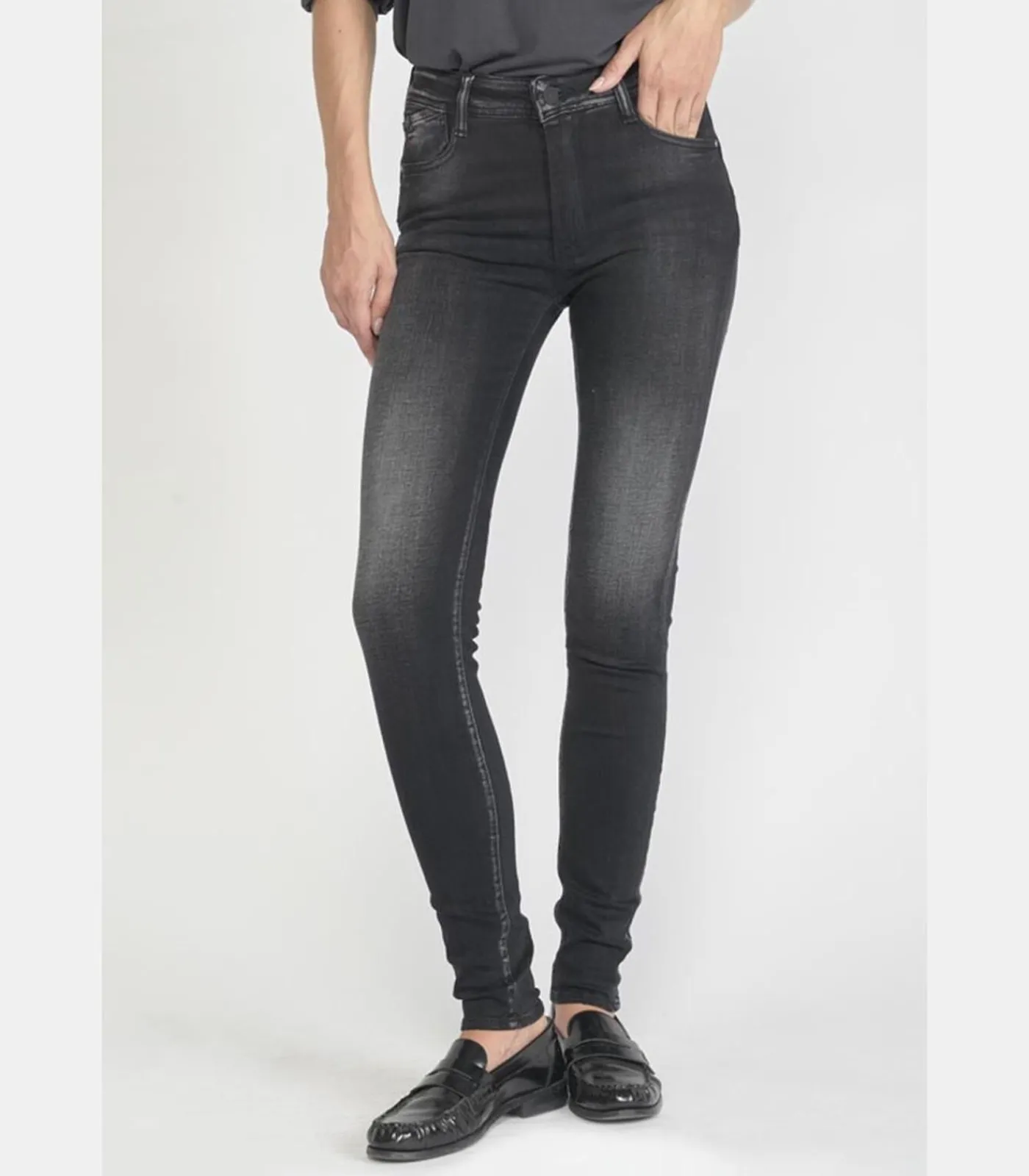 Outlet Jeans push-up slim hoge taille PULP, lengte 34 DAMES Jeans